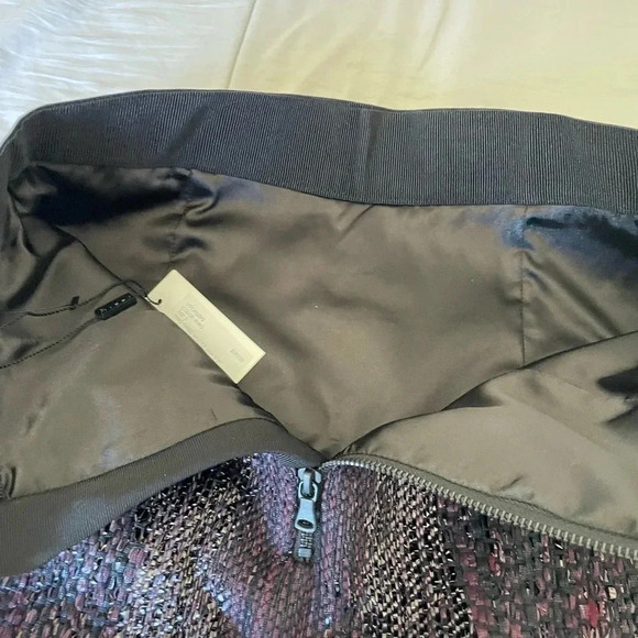 Milly metallic tweed fringe skirt - Picture 11 of 13